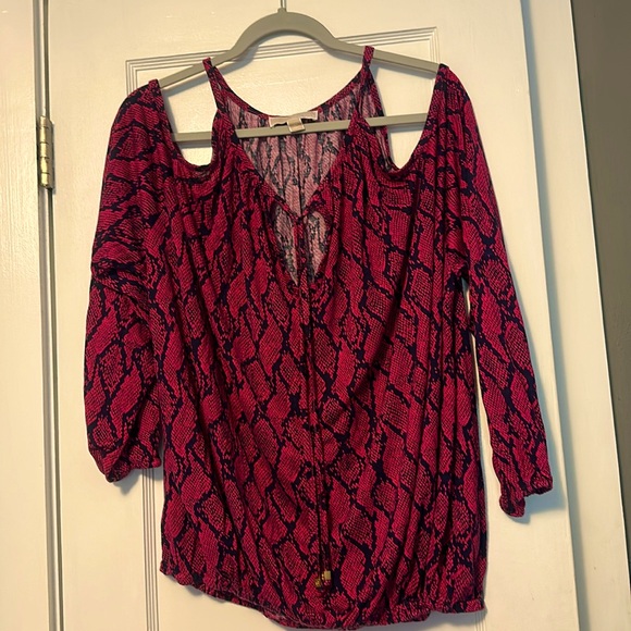 Michael Kors 2x spaghetti strap top open shoulders - Picture 1 of 7